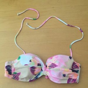 Floral VS bathing suit top 34B